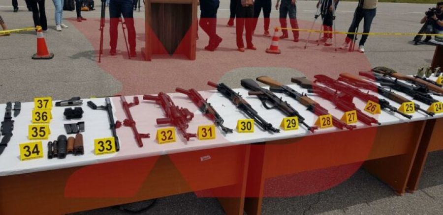 Kosova Polisi, Yedi Ayda 500’den Fazla Silaha El Koydu