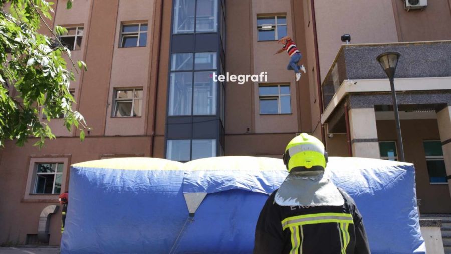 Belediye Binasında Yangın ve Doğal Afet Tatbikatı