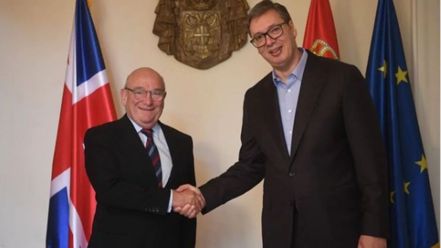 Peach ve Vučić Kosova Konusunu Görüştü