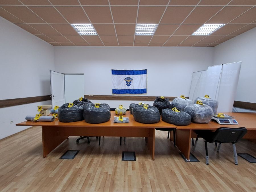 Skenderaj’da 60 Kg Marihuana Ele Geçirildi
