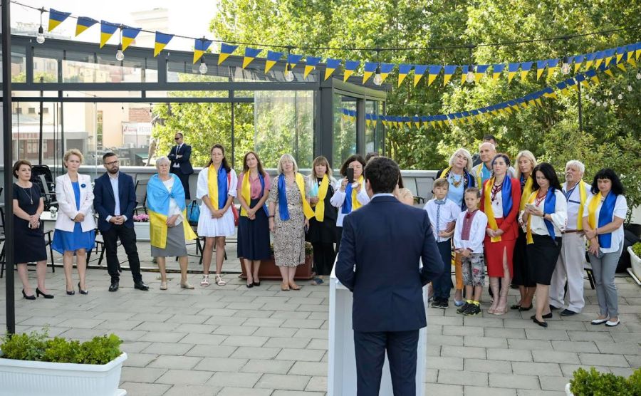 Kurti, Ukrayna Bağımsızlığı’nı Kosova’daki Ukrayna Vatandaşlarıyla Kutladı
