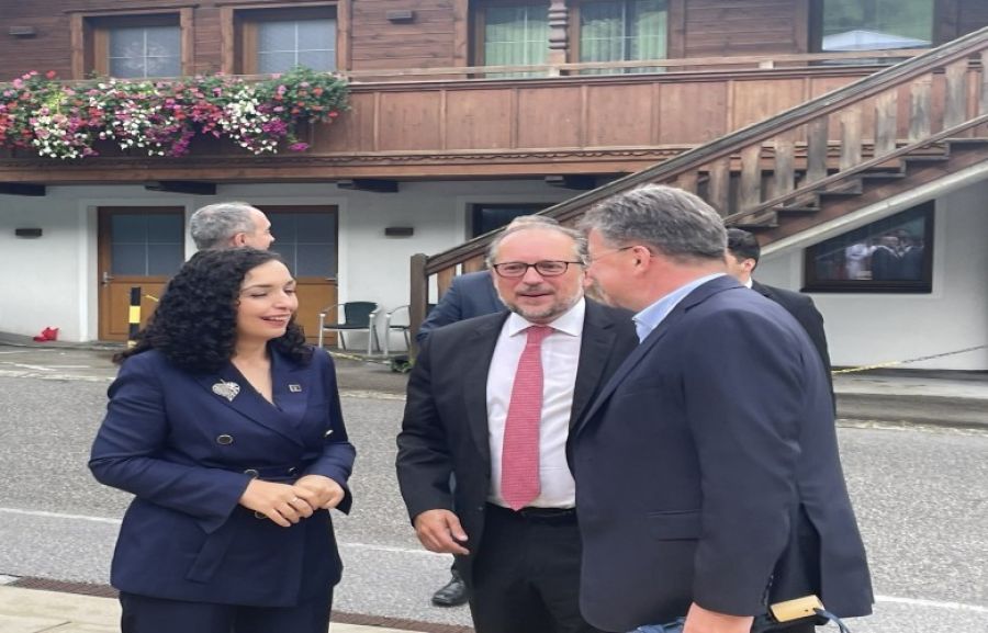 Osmani, Alpbach Forumu’nda Lajçak ile Bir Araya Geldi