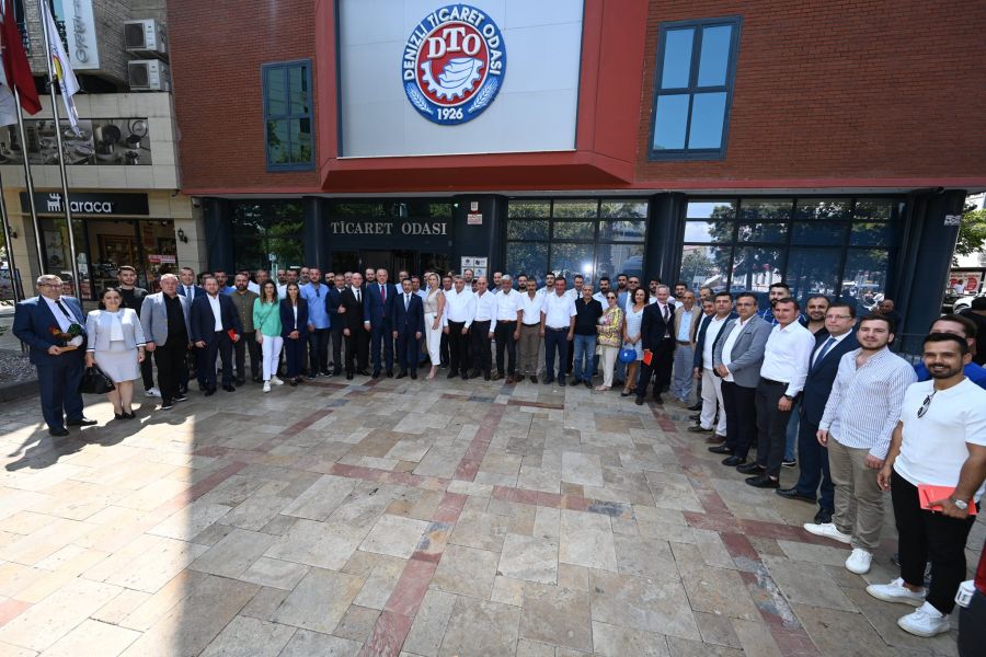 Kosova ve Denizli İş İnsanları İş Birliği Alanları Görüştü