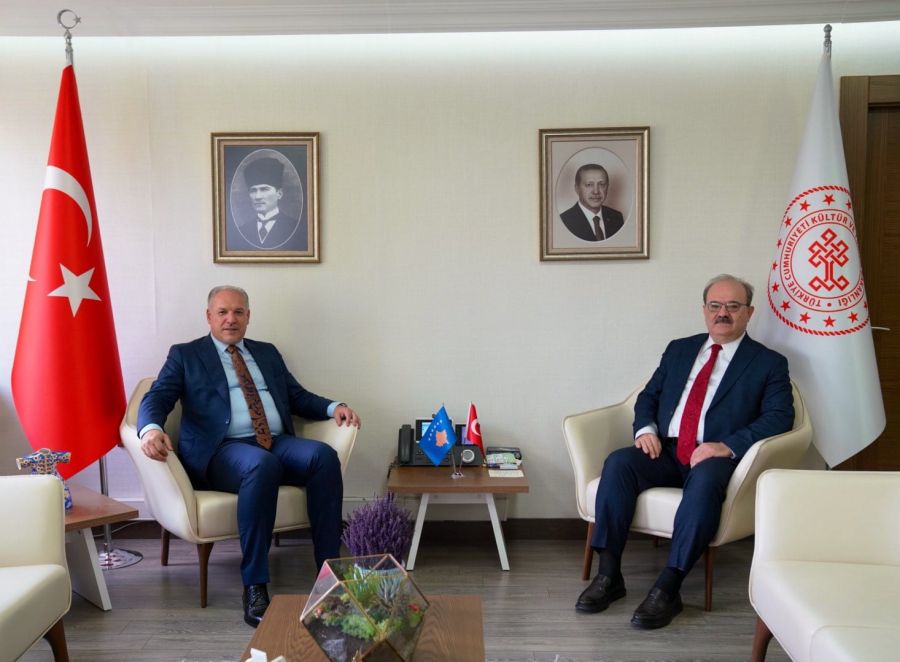 Bakan Damka Ankara Ziyaretinde