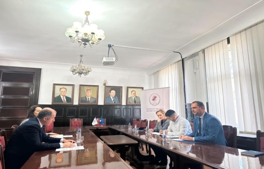 Rektör Qerimi, Topluluklar Danışma Konseyi Çalışma Grubu’nu Kabul Etti