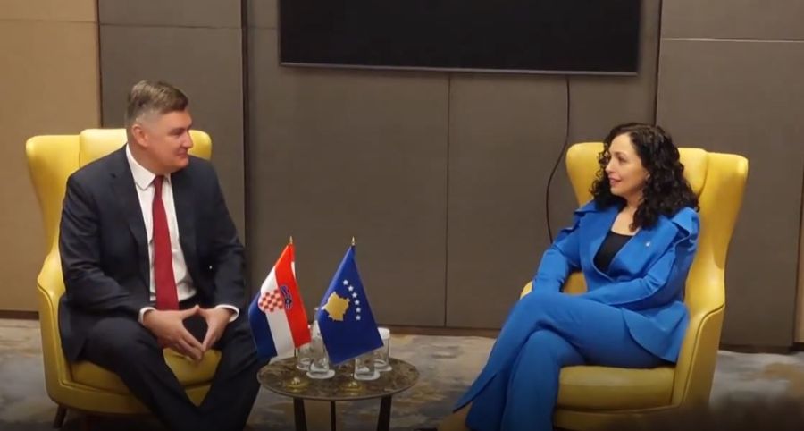 Osmani, Hırvat Mevkidaşı Milanoviç ile de Görüştü