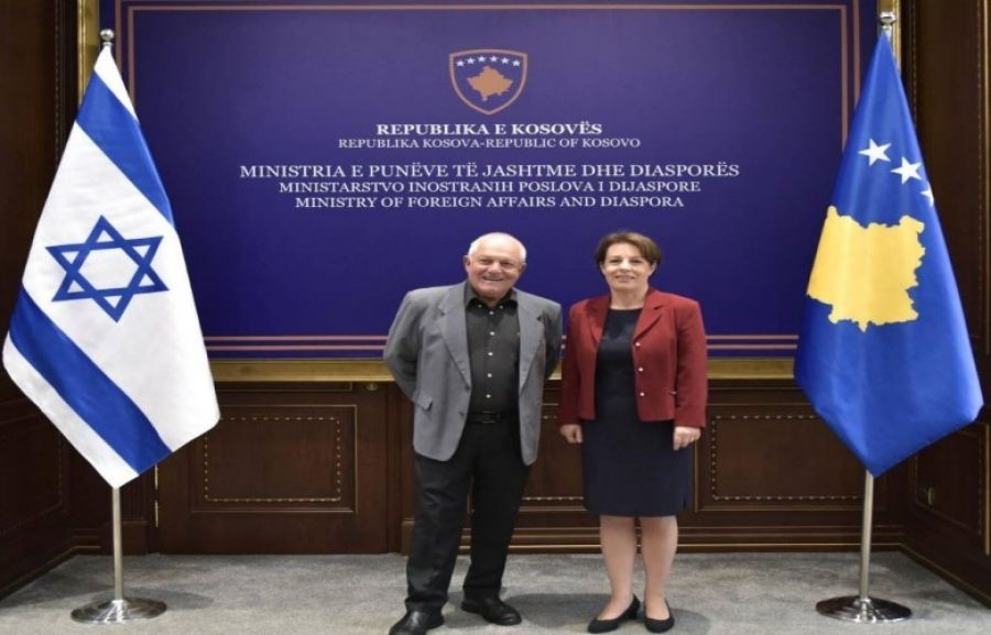 Gërvalla, Konuk İsrailli Bakanla Görüştü