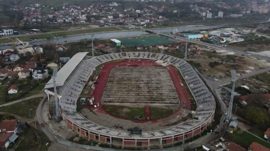 "Adem Jashari" Stadyumu Yeniden Onarılıyor