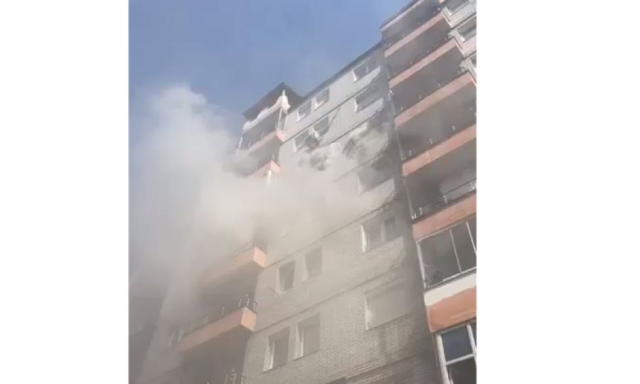 Kosova Ovası’nda Bir Apartmanda Çıkan Yangın Ardından 16 Kişi Tıbbi Yardım İstedi
