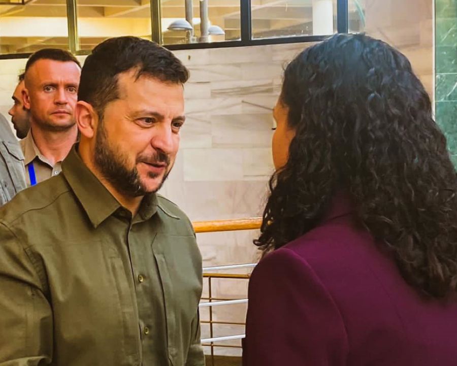 Osmani, Bu Kez İspanya’da Zelensky ile Görüştü