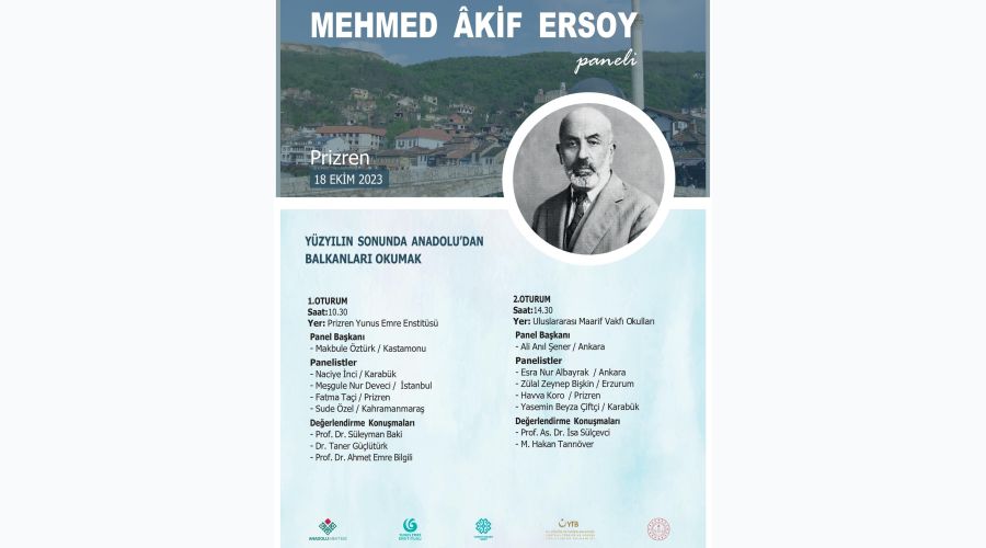 Prizren’de ‘Anadolu’dan Balkanları Okumak’ Panelleri