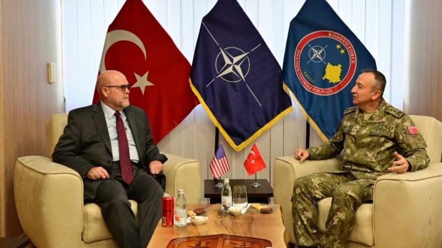 Hovenier, KFOR Komutanı Ulutaş ile Kosova’daki Güvenlik Durumu Görüştü