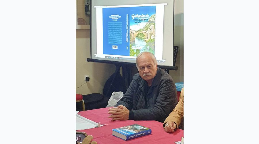 Prof.Dr. Mustafa İsen ‘Balkanlarda Türk Edebiyat Tarihi’ Kitabı Tanıttı