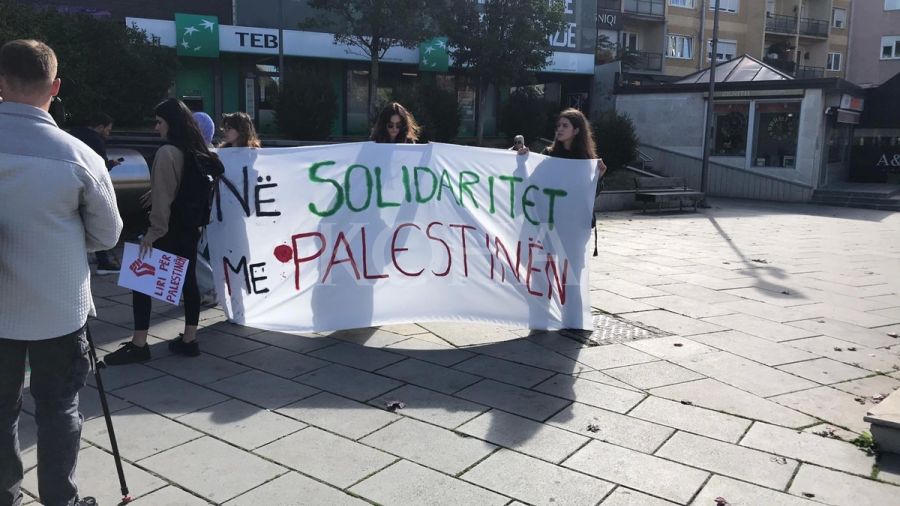 Priştine’de Bugün İsrail Protesto Edildi