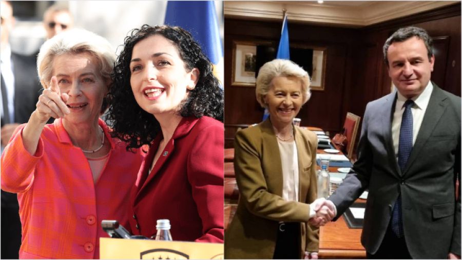 Osmani ve Kurti, AK Başkanı Leyen'i Bugün Kabul Edecek