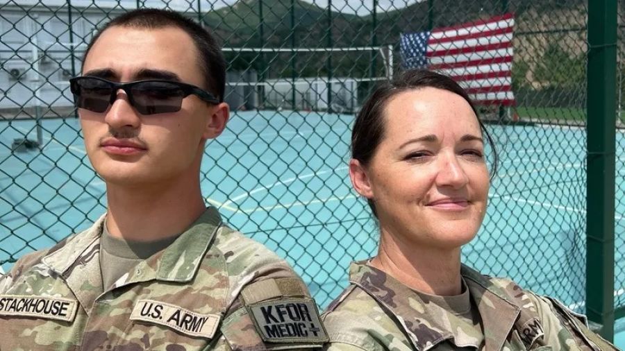 KFOR’da Görev Yapan Anne ve Oğul: Üniformada Aile Bağı