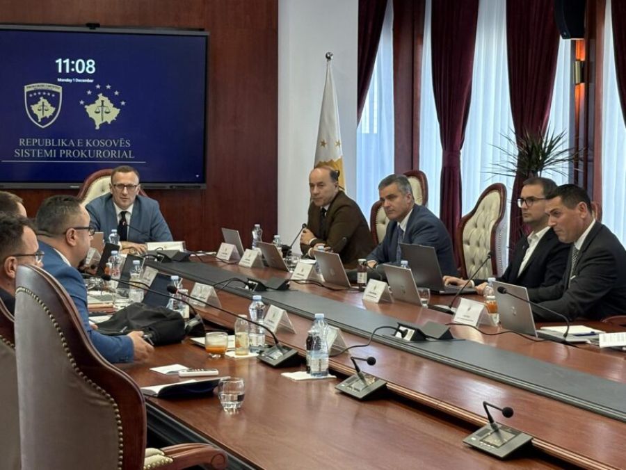 Kosova Savcılık Konseyi Toplantısına Yeni Seçilen Devlet Başsavcısı Vekili Katıldı