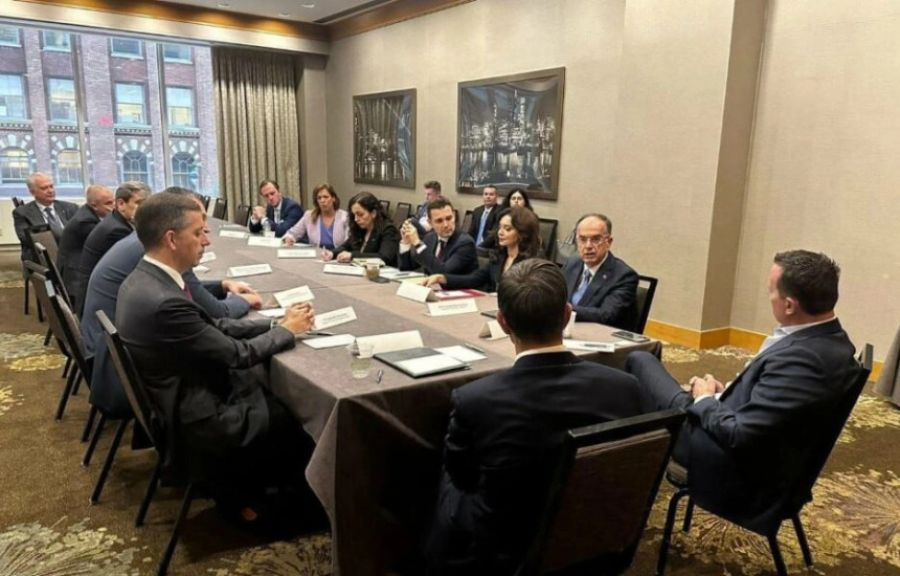 Osmani, Trump'ın Temsilcileri ve Batı Balkan Liderleriyle Bir Araya Geldi