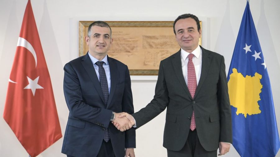 Başbakan Albin Kurti, Haluk Bayraktar ile Görüştü