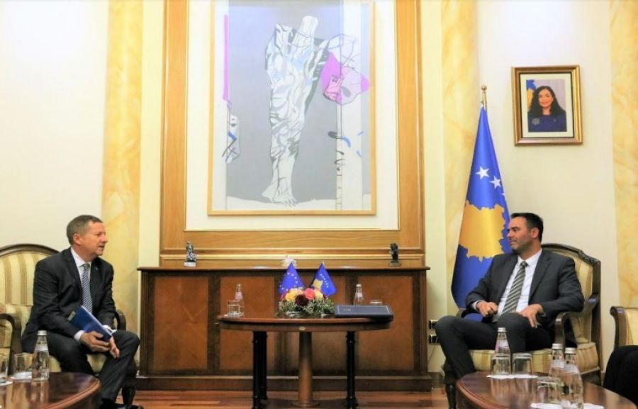 Konjufca, Kosova İlerleme Raporunu Teslim Aldı