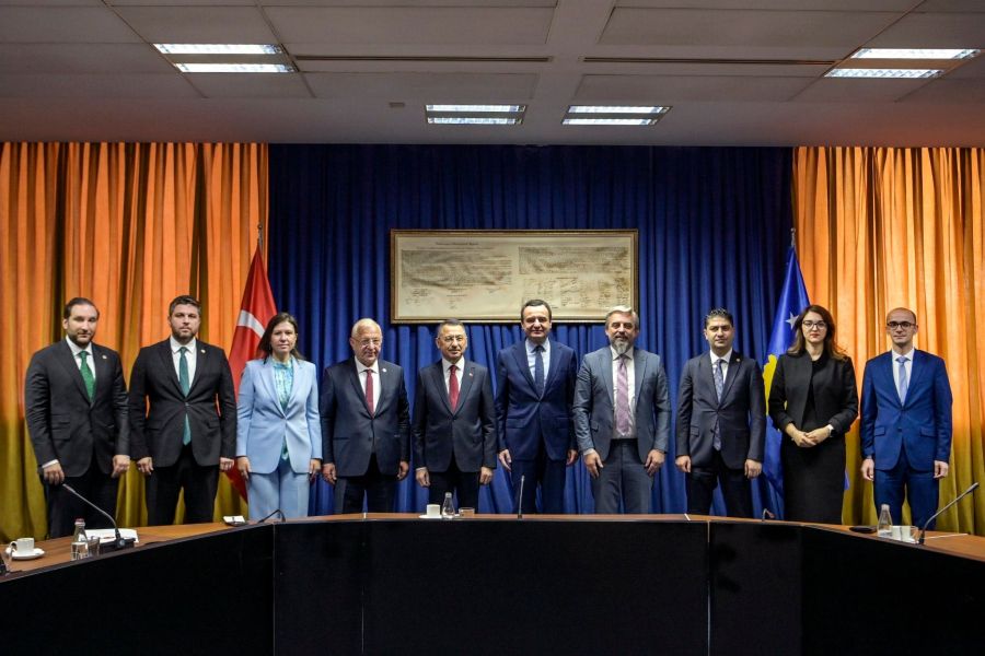 Fuat Oktay, Kosovalı Liderlerle Verimli Görüşmelerde Bulundu