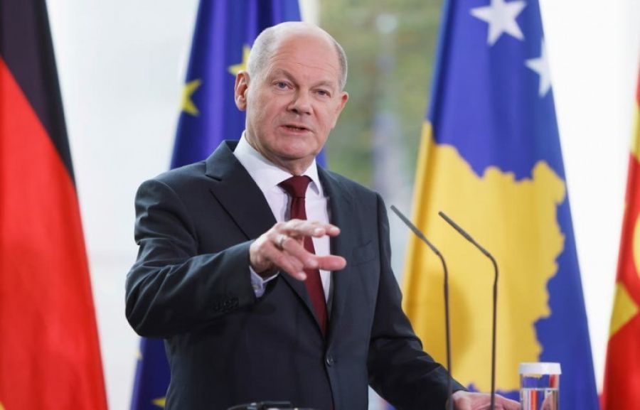 Scholz: Kosova ile Sırbistan Arasındaki Zor Durumu Çözmeye Çalışıyoruz