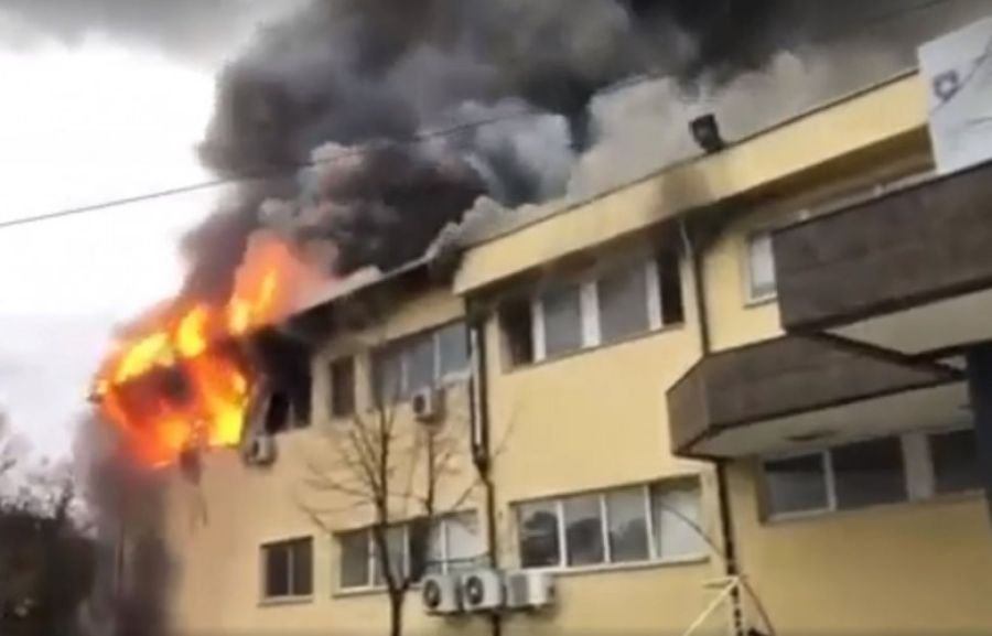 Adli Tıp Kurumu’nda Yangın