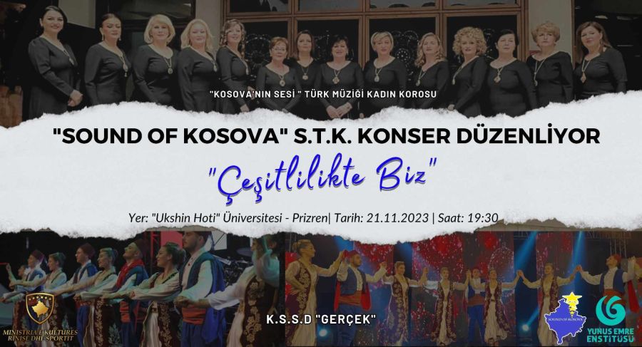 Prizren’de ‘Kosova’nın Sesi’ Korosu ve ‘Gerçek’ Derneği Konseri