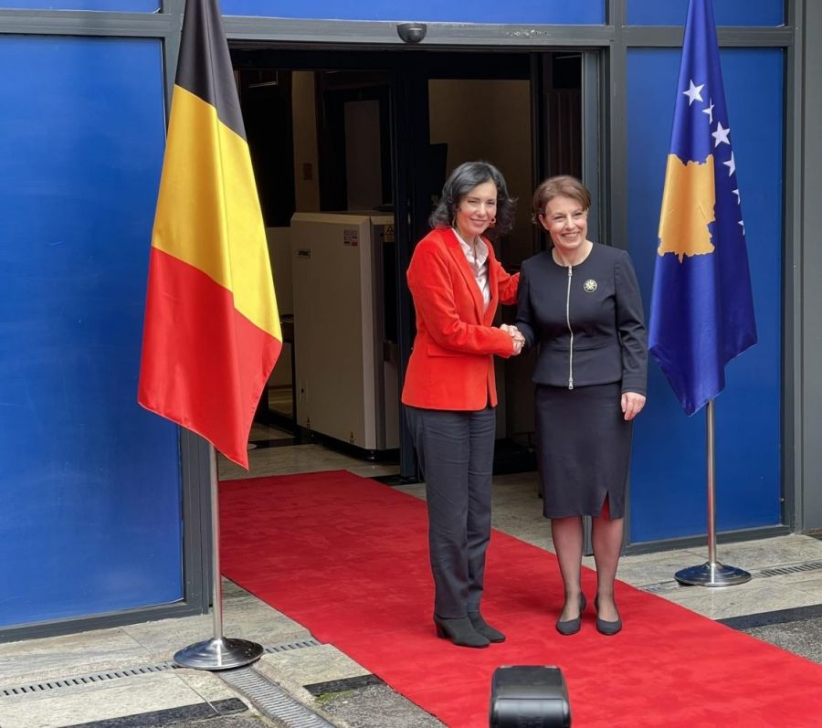 Belçika Dışişleri Bakanı Kosova Ziyaretine Başladı
