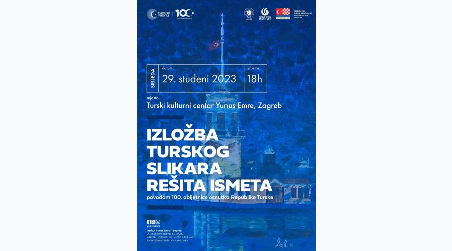 Reşit İsmet’in Sergisi Zagreb’de Çarşamba Açılacak