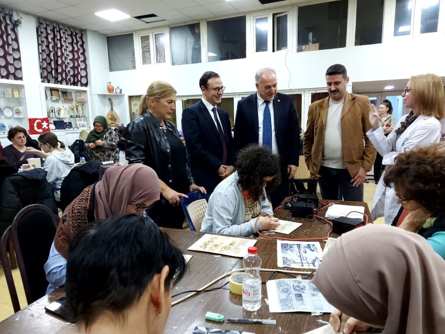 Bakan Damka ve Büyükelçi Angılı “Gerçek” Derneğini Ziyaret Etti