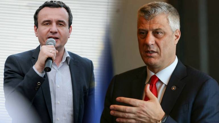 Thaçi, Hükümeti Kurması İçin Kurti’yi Bugün Çağırdı
