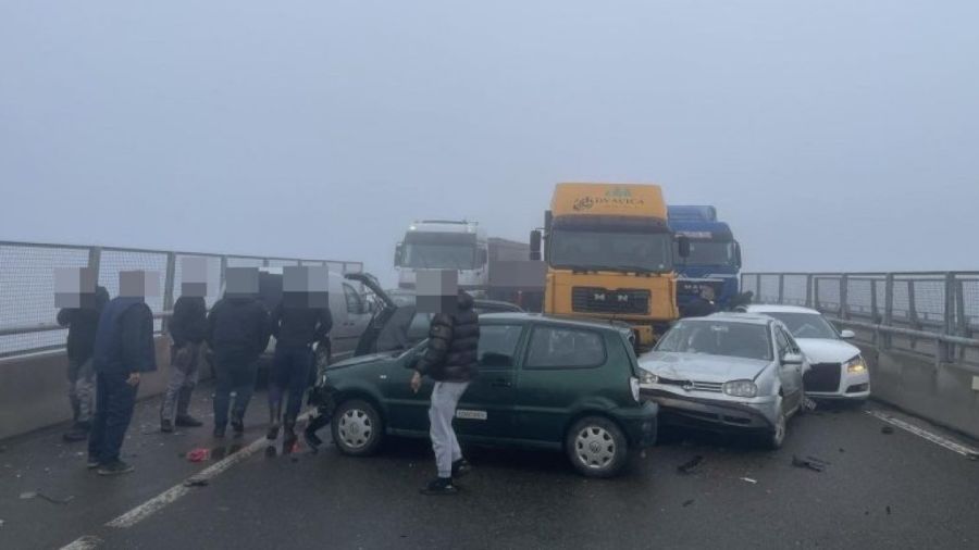 Kosova Ovası’nda Zincirleme Trafik Kazası