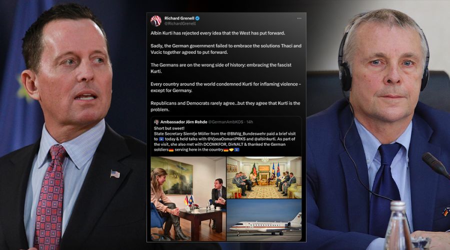 Grenell Almanya'ya da ‘Sataştı’, Kurti’ye Faşist Dedi