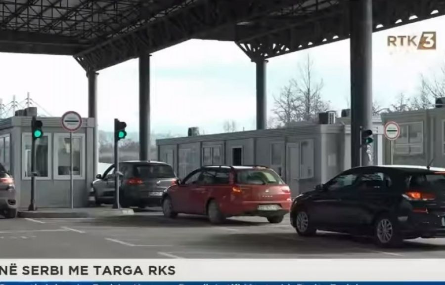 RKS Plakalı Araçlar Sırbistan’da Serbest Dolaşabiliyor