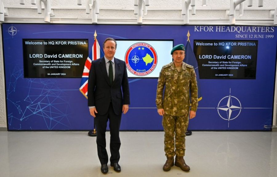 Cameron KFOR Komutanı Tarafından Ağırlandı