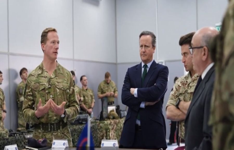 Cameron "Film City"den: Kosova'yı İngiliz Ordusu Koruyacak