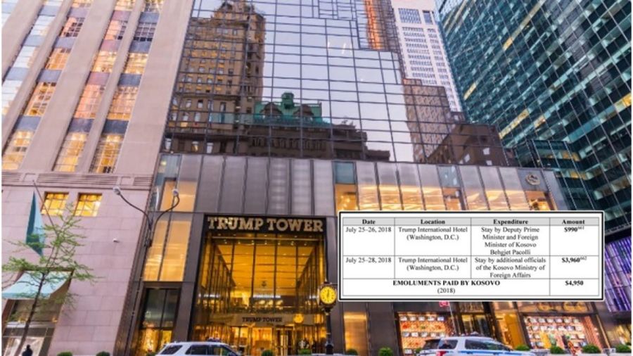 Kosovalı Heyetler ABD Ziyaretlerinde Trump’ın Lüks Otellerinde Konakladı