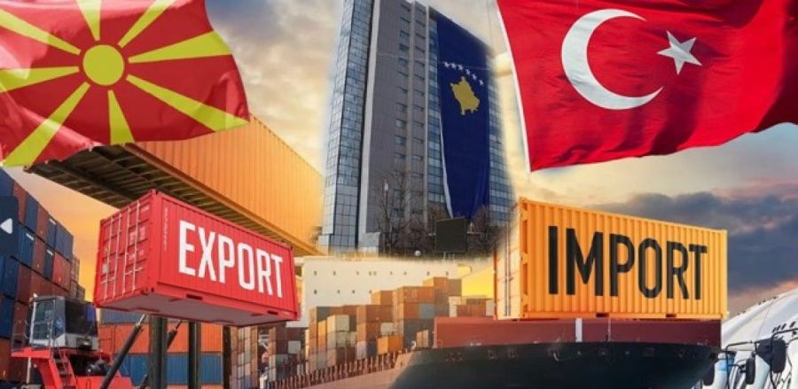 2023'te Kosova'nın Ana Ticaret Ortakları İhracatta Makedonya, İthalatta Türkiye