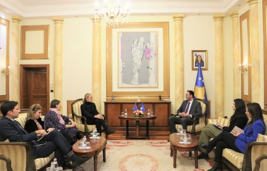 Cramon, Kosova Ziyaretinde Meclis Başkanı Konjufca ile Görüştü