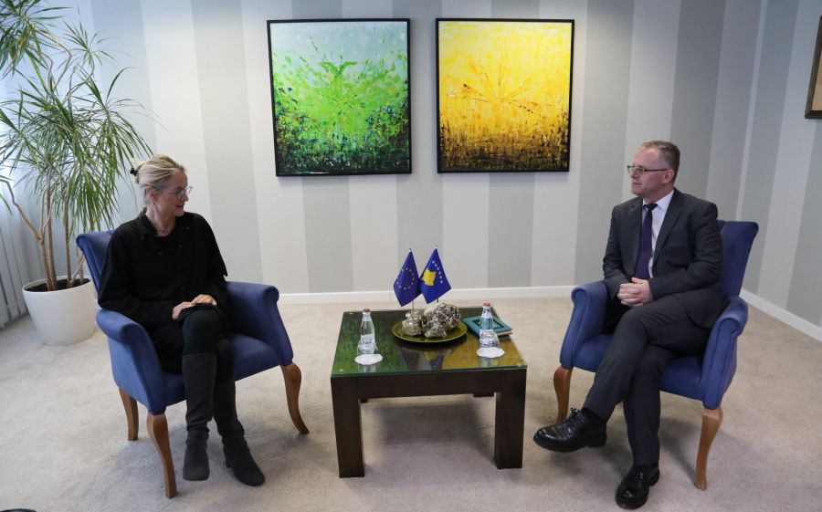 Bislimi ve Cramon Vize Serbestisi ve Diyalogu Görüştü
