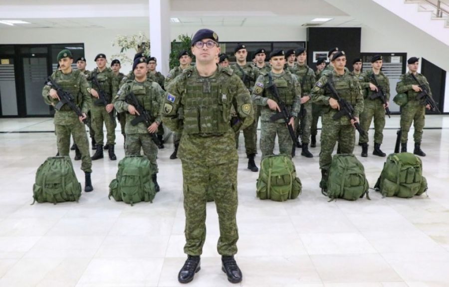 Osmani, Britanya’ya Giden KGG Askerlerine Başarılar Diledi