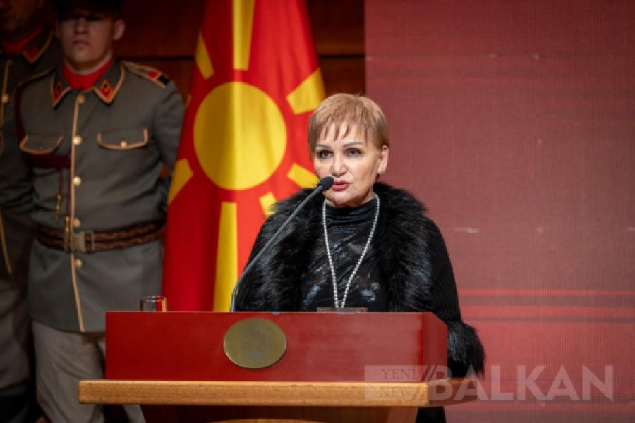 Tiyatro ve Sinema Oyuncusu Bediya Begovska’ya Liyakat Nişanı