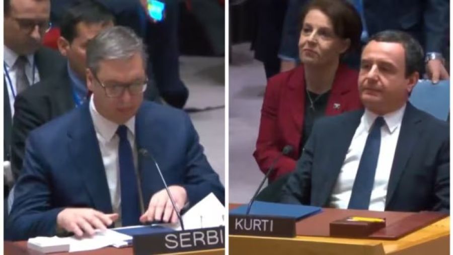 Güvenlik Konseyi'nin Dinar Oturumunda Kurti ve Vučić Karşı Karşıya