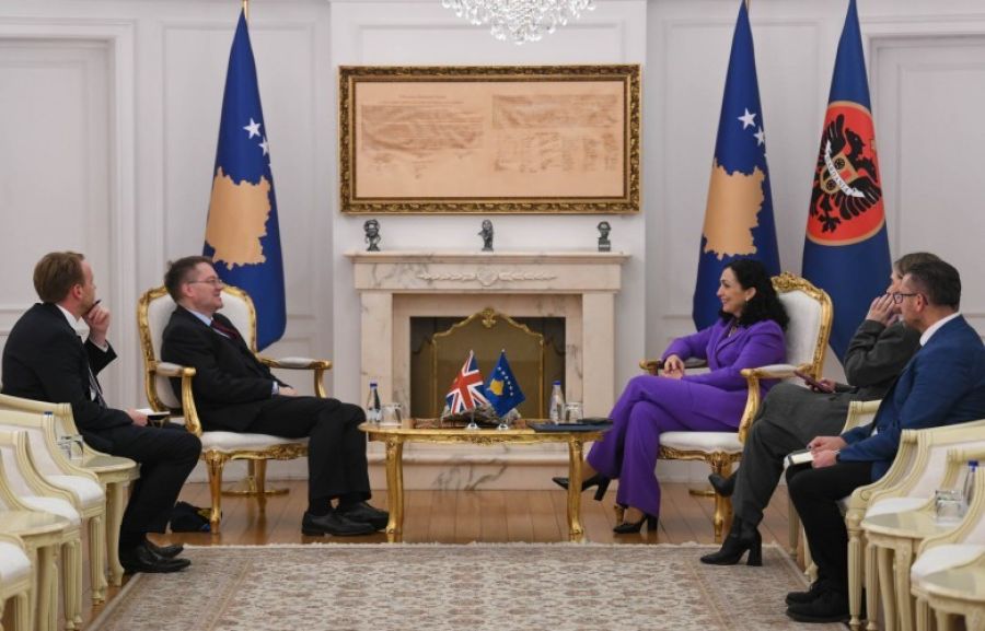 Osmani, Büyükelçi Abbott’u Veda Görüşmesinde Kabul Etti