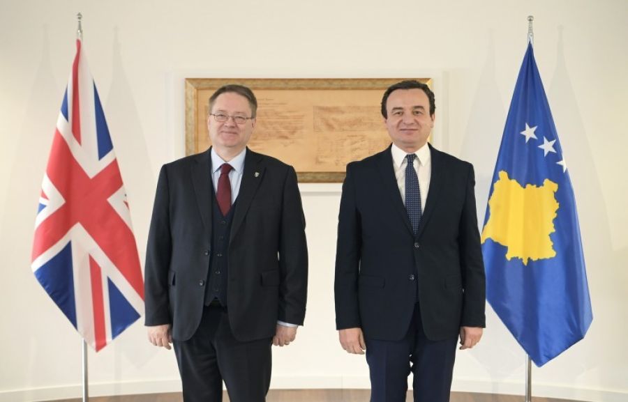 Başbakan Kurti Büyükelçi Abbott'a İşbirliğinden Dolayı Teşekkür Etti