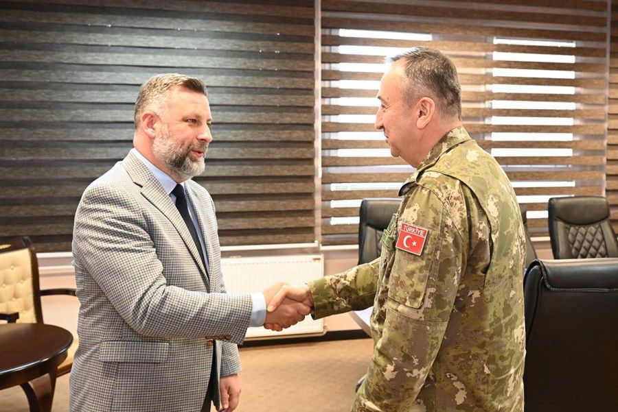 KFOR Komutanı Ulutaş, Jevtiç ile Güvenlik Durumu Görüştü