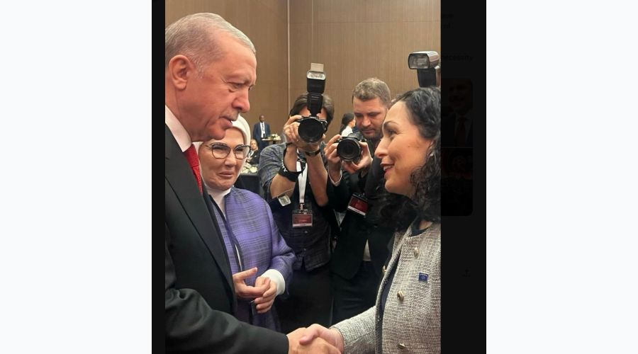 Osmani, Türkiye'de Erdoğan ile El Sıkıştığı Fotografları Yayınladı