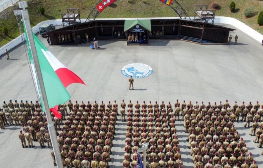İtalyan Yedek Taburu Kosova'daki Dört Aylık Görevini Tamamladı