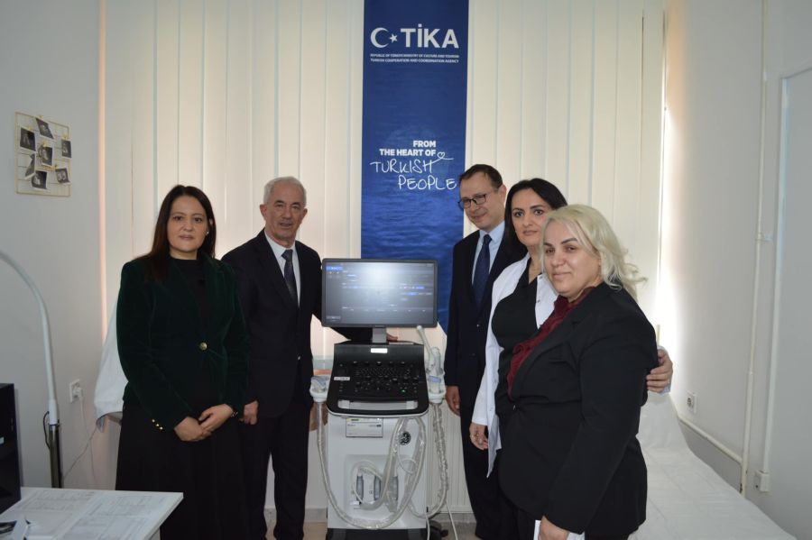 TİKA’dan Dragaş’a Ultrason Cihazı Bağışı